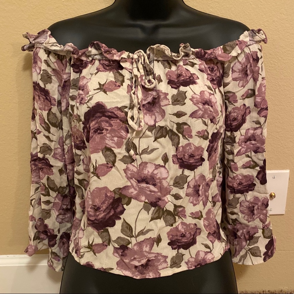 AE strapless shirt